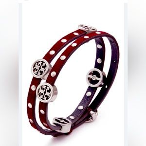 NWT Tory Burch Miller Double Wrap Bracelet